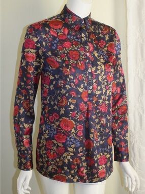 Ralph Lauren Blue Floral Shirt